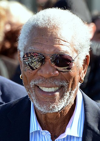 A portrait of Morgan Freeman